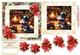 Sweet Little Puppy, Wearing A Christmas Jumper - 6x6 3