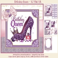 Birthday Queen - 7x7 Mini Kit