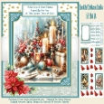 Beautiful Christmas Candles - 5x7 Mini Kit