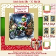 Grinch Santa Bike - 7x7 Mini Kit