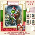 Grinch Santa Bike - 5x7 Mini Kit