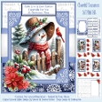 Cheerful Snowman - 5x7 Mini Kit