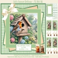 Robin Summer Birdhouse - 7x7 Mini Kit