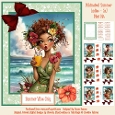 Whimsical Summer Ladies - 5x7 Mini Kit