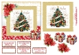 Vintage Christmas Tree - 6x6