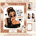 Life Is Too Short To Be Unhappy - 7x7 Mini Kit