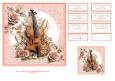 Vintage Violin - 7x7