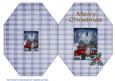 Winter Truck Ride Octagon Card 2