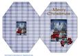 Winter Truck Ride Octagon Card 3
