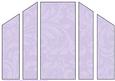 Lilac Swirls Theatre Card Base