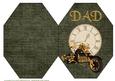 Steam Punk Vehicle Octagon Card 4