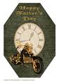 A4 Steam Punk Vehicle Octagon Card Front 5