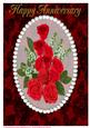 A4 Beautiful Red Rose Bouquet 4