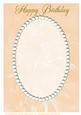 Peach Floral and Pearls Card Front 2