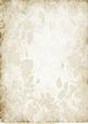 Cream- Sepia Embossed Roses Paper