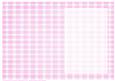 Baby Pink Plaid Insert