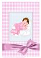 A4 Congratulations on the Birth of Your Baby Girl