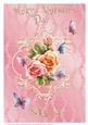 A4 Roses and Butterflies 2