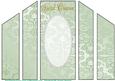 Light Green Fancy, Pearl Theatre Card Base 12