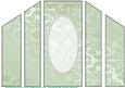 Light Green Fancy, Pearl Theatre Card Base 13
