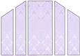 Lilac Damask Theatre Card Base