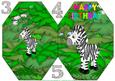 Jungle Happy Birthday Octagon Card 3