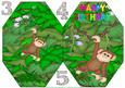 Jungle Happy Birthday Octagon Card 4
