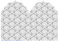 Silver and White Elegant Top Card Base