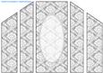 Silver and White Fancy, Pearl Theatre Card Base