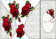 Beautiful Drama Roses Teardrop Card 4
