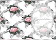 Pink Rose Spray, Silver Lace, and Pearl Insert 2
