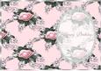 Pretty Pink Rose Spray, Lace and Pearl Insert 2