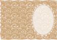 Cafe Au Lait Insert, with Lace and Pearls 2