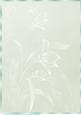 Easter Green Floral Paper, with Border