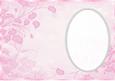 Pink Rose Leaves Insert, with Pearls 2