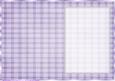 Shades of Purple Plaid Insert, with Pearls 2