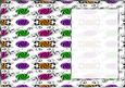 Colourful Candy and Swirls Insert, with Borders