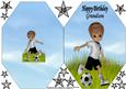 Playing Football Cut and Fold 3