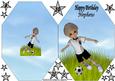 Playing Football Cut and Fold 4