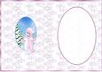Merry Christmas Little Girl Insert