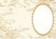 Cream Floral Insert, with Lace