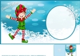 Happy Little Christmas Elf 6x6 Insert, with Gift Tag