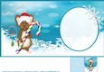 Happy Holidays Little Mouse Insert, With Gift Tag