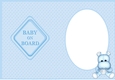 Welcome Sweet Little Baby Boy Insert