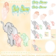 Baby Shower Twins 4 - Mini Kit