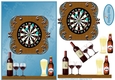 A Game Of Darts And Drinks With Friends