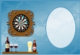 A Game Of Darts And Drinks With Friends Insert