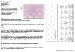 Broderie Anglaise 3 Parchment Card