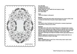 Lace Flower Oval
