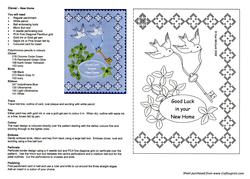 Clover - New Home Parchment Pattern